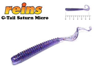 Силикон Reins G-Tail Saturn Micro 2,0" 591 Poseydon Violet